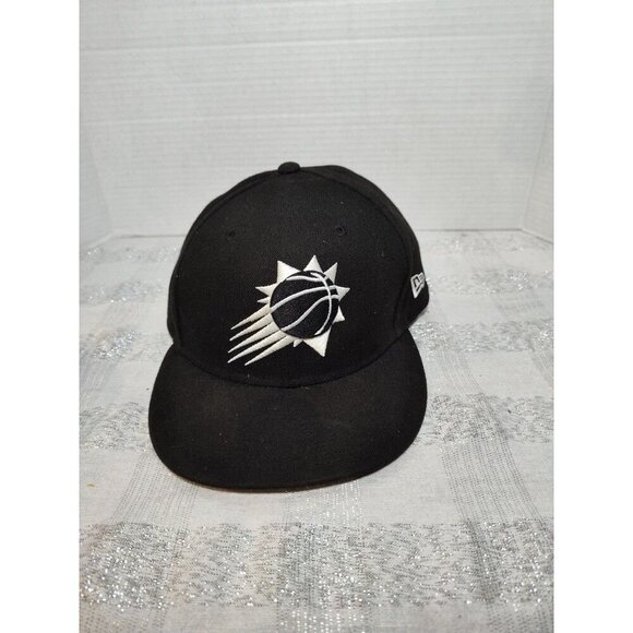 Phoenix Suns Hat Cap Snapback Black White Adjustable NBA Basketball Adult Mens - Picture 1 of 8